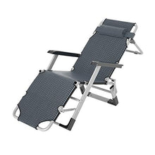GXM-FSTOOL Sedia Relax Reclinabile Pieghevole A gravità Zero,Lettino Prendisole da Giardino Regolabile in Spiaggia con Poggiatesta Staccabile Lettino da Esterno Portatile,Supporto 300 kg