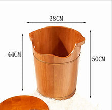ZMYP Foot Spa Piedi Vasca Piede Bagno barile di Legno Piede Secchio Piede Massaggio pediluvio Salute barile