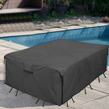 Copertura per Mobili Impermeabile Giardino Patio Mobili Cover Sedie da Tavolo da Esterno