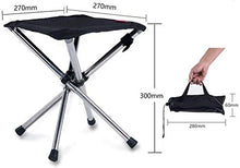 JUNC. Sgabello Pieghevole Retrattile Camping Sedia da Pesca Portatile all'aperto Portatile Portatile Sedia Pieghevole carico Cuscinetto da Viaggio Picnic sedie da Spiaggia Leggera Campeggio Portatile
