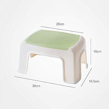 YUDIAN Sgabello Nuovo Sgabello per Uso Domestico Piccolo Sgabello Quadrato Piccolo Sgabello in plastica Ispessita Sgabello per Uso Domestico Sgabello Quadrato Moda Creativa Panca da Bagno Sedia da