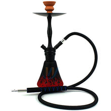 GSYH Alluminio Hookah Set, 52cm Matte Shisha Tubi Completi Fumatori Tubo di Acqua per Il Partito di Sala,Rosso