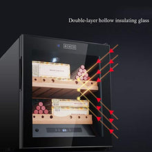 Ljf Cigar Humidors Home Electronic Cigar Box Cigar Cabinet gabinetto di idratazione termostatica può Contenere 200 Regalo di Risparmio energetico (Color : Black, Size : 43.5 * 51 * 48CM)