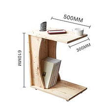 AINIYF Tavolino di Servizio in Legno massello Tavolino da Salotto Creativo Armadietto Divano Tavolo TV Tavolino Fine Tavolo Mobile Tavolo da tè Mobile ad Angolo