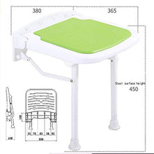 HLY 0212 - Sgabello da bagno con cuscino per anziani e donne incinte