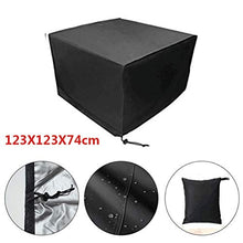Braceletlxy Coperture per mobili da Esterno Patio, Copertura da Tavolo da Esterno da Esterno da 210D Oxford Impermeabile - Heavy Duty RIP Proof Garden Dropproof Tavolo e Custodia,270 * 180 * 89cm
