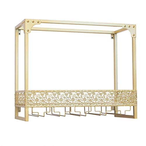 WLABCD Portabaglia Home Red Holder Restaurant Vino Glass Glack Scaffale Capovolto Bar Bar Barra Vino Glass Glack Gancio Appendiabiti Appendere il Bicchiere Di Bicchiere Di Vino Rosso