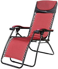 TUHFG Sedia sdraiata Sun Lounger Recliner Steel Steel Frame Garden Beach Terrace Balcone