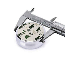 Scatola rotonda per medicina portatile, mini portapillole in metallo, dispenser per tasca, borsa da viaggio, idea regalo