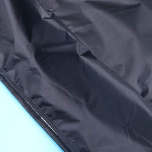 YARNOW Patio Impermeabile Dondolo Cuscino del Sedile Copertura Parasole di Ricambio Copertura in Poliestere per Esterno Doppia Seduta 55. 9X47. 24 Pollici (Nero)