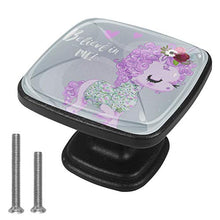 Unicorno Cuore Fiore 4 PCS Pomelli per Porta, Pomolo per Mobile, Pomelli per Mobili con Viti, Maniglia per Armadietto, Pomelli per Porta, Pomelli per Cassetti per Porta, Armadio, Cassetto e Credenza