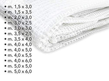 Tex family Telo Niki © Retinato Antistrappo Tenda Antipioggia Balcone con Occhielli - m. 1,5 X 3,5