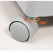 WY&WY Carrello da Bar Cucina Multifunzione rotolamento Carrello a 2 Piani Carrello di stoccaggio con Ruote e Maniglie per Cucina Trucco Bagno,A