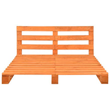 SKM Giroletto in Pallet Marrone Legno Massello di Pino 120x200 cm (36.85kg)