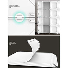 Cassapanche GGJIN Armadio Semplice Hanging Semplice Moderna economia for Adulti in Acciaio, fissate Tubo di Legno Solido da Letto Doppio Rinforzo in Tessuto Bold