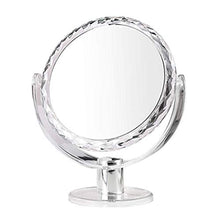 ADSE Specchio cosmetico, Specchio per Il Trucco da toeletta con 1x / 7X, 6 '' 360 Gradi; Specchio ingranditore Girevole, Specchio da Bagno con Stile Simile al Cristallo