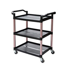 Carrello Di Servizio - Carrello Di Stoccaggio Carrello Di Servizio Per Capacità Di Carico 165 Libbre,Carrello Per Impieghi Gravosi Multiuso - 3 Scaffale Carrello Di Servizio E Carrello Di Utilità,1
