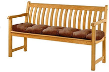 Gwendolyn Poltrone Salotto Panchina del Rilievo Bench Comodo Cuscino 100 x 50 cm 2/3 posti Cotone Banco del Schienal Pad for Schienal Patio Prato banco o Swing Basso Spalline Lettino