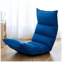 SMC Ammortizzatore del sofà del Balcone del sofà del Letto del sofà del Letto del sofà Posteriore Pieghevole del Pavimento (Color : Blue)