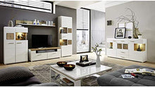 Armadietto laterale Pasto, soggiorno armadietto stanza, credenze, cassetti, con illuminazione a LED,170 x 94 x 42 cm