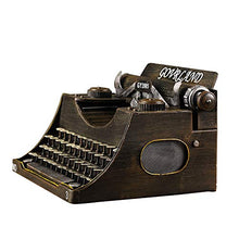 LCSD Creativo Iron Decorazione di Arte Modello di Macchina da Scrivere Soggiorno Vino Mobile TV Gabinetto Ornamenti Casa Artigianato 35 * 25 * 19 Centimetri Ornamenti