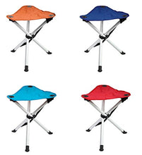 Vetrineinrete® Sedia Sgabello Pieghevole da Campeggio Pesca e Spiaggia richiudibile e Portatile Seduta da Pescatore 40 cm M25