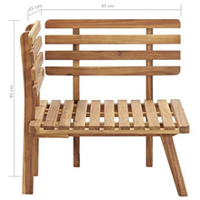 vidaXL Legno Massello di Acacia Divano Angolare da Giardino con Cuscini Sofa Salotto da Esterni Arredo da Giardino Accessori per Patio
