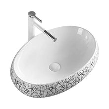 Feixunfan Lavabo Bagno Nordic Semplice in Bianco E Nero A Strisce Armadietto di Vanità Bagno in Ceramica Possono Essere Utilizzati for I Pasti Soggiorno per Il Ristorante Dell'hotel