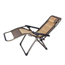 Sywlwxkq Sedie Heavy Duty Zero Gravity, Sedie da Spiaggia, Lettino Prendisole, Sedia reclinabile Pieghevole, Lettini Prendisole, Super Larghezza 65 cm, Giardino con Patio in Spiaggia Campeg