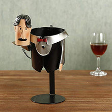 Elegante Semplicità Creativo Metallo Investimenti per la Casa Decorazione Portabottiglie Vino Contenitore Creativo Stile Moderno Cameriere Veranda Bar Ristorante Cantinetta Decorazione Artigianato Es