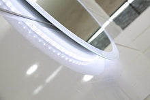Dr. Fleischmann Tondo Specchio Del Bagno Con Illuminazione LED GS047N IP44 (Bianco Freddo)