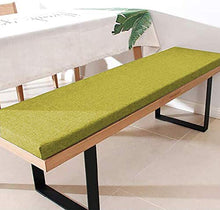 Cuscino per panca da esterno, imbottitura in schiuma, 80 x 30 cm, comodo e resistente, cuscino di ricambio per panca da giardino o altalena, 2 3 4 posti