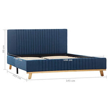 FAMIROSA Giroletto Blu in Tessuto 140x200 cm-6634