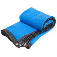Telo Ombreggiante, Bordo del'anello di Protezione in Tessuto Sunblock e Occhielli, 85% di Protezione UV - Ombra for Piante da Giardino da Giardino, Serra, stalla (Blu Mare) (Size : 8m x 8m)