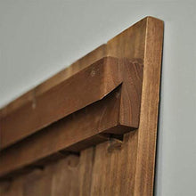 DZX Portabottiglie per Vino in Legno massello a Parete Portabottiglie per Vino Rosso Portabottiglie per Vino Creativo Portabottiglie per Vino (Dimensioni: 129 * 51cm) ， Espositore per Vino Rust