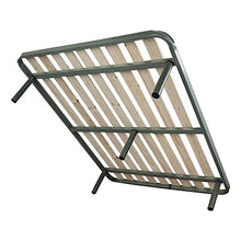 Comprarredo Rete ortopedica matrimoniale a doghe verticali misure 160 x 190 cm, resistentissima rete a tavole in legno massello con 5 piedi e triplo supporto