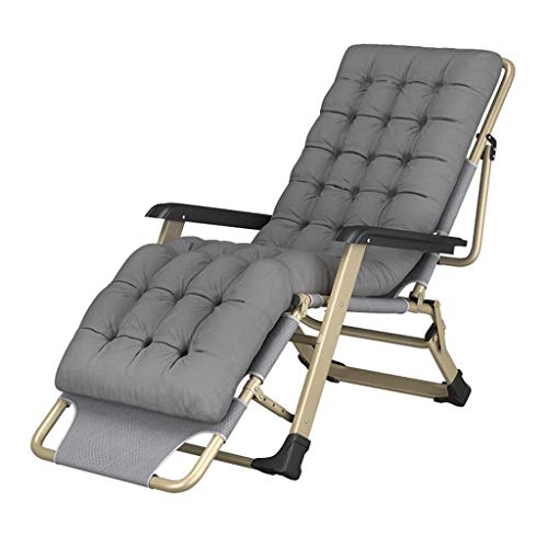 Sywlwxkq Sedia Relax da Ufficio in Balcone Lettino Sdraio Sedie a Sdraio Zero Gravity Sedie reclinabili per Esterni Lettino reclinabile Sedia da Giardino Lettini Prendisole Regolabili e Pie