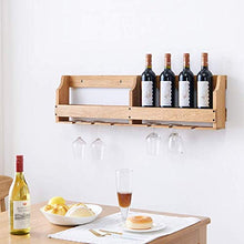 ZLJ Scaffale a Muro Scaffale per Vino in Rovere Bianco Appeso a Parete Scaffale per Vino Semplice Moderno Scaffale per spezie Scaffale per spezie in Legno massello (Dimensioni: 90 cm)