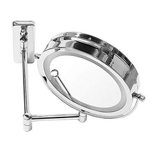 Specchio per Il Trucco con LuceSpecchio Cosmetico da 7"con Illuminazione A LED per Trucco, Bagno, Flessibile, Regolabile, da Parete Illuminato A LED Illuminato