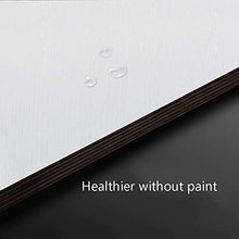 SHKUU Specchio Bagno, Specchio Armadietto in Legno massello Multistrato Nero/Bianco con Scatola toeletta Rotonda in Vetro Appendere alla Parete