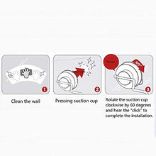 Waniyin 2 Pezzi Bagno Angolo mensola Doccia Caddy aspirazione sottovuoto Vasca da Bagno portaoggetti portaoggetti da Parete in Acciaio Inox Organizer