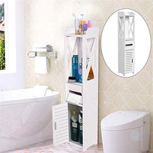 Armadietti da Bagno, unità Sottile Armadietto da Bagno a Prova di umidità per WC Armadio in Legno Scaffale Sottile Scaffale per riporre i Tessuti per Camera da Letto Soggiorno Cuci