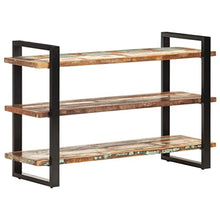 vidaXL Credenza con 3 Ripiani 120x40x75 cm in Massello di Recupero