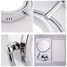 AJH Home Specchietto da toeletta Specchio da Trucco Specchio per Trucco a LED bifacciale Illuminato con ingrandimento Normale e 7X Specchi a Specchio per Cosmetici Orient