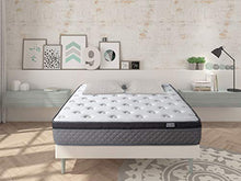 Dormideo City Luxury 120x190 Alto 27cm Materasso 4cm di Memory, Interamente Fibre di Cashmere Ecologico, Naturgel