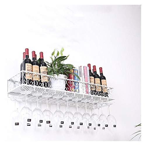 YJPDPHJJ Muro di Supporto del Vino Appeso Bicchiere, Vino Rack Creativo, Rack, Upside portabicchieri Verso Il Basso, Porta Calice, cremagliera del Vino, Supporto delle Famiglie Bicchiere di Vino