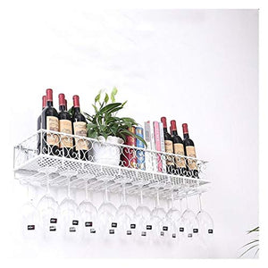 YJPDPHJJ Muro di Supporto del Vino Appeso Bicchiere, Vino Rack Creativo, Rack, Upside portabicchieri Verso Il Basso, Porta Calice, cremagliera del Vino, Supporto delle Famiglie Bicchiere di Vino