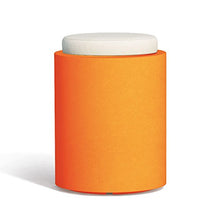 TEKCNOPLAST Comfy Round Vaso, Plastic, Arancione, 40x H 54 cm