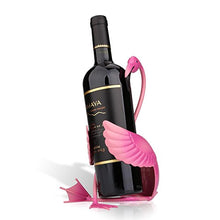 Tooarts Portabottiglie Per Vino Dal Design, Flamingo Pratica Decorazione Scultorea Casa Scaffale Del Metallo Decorazione d'interni