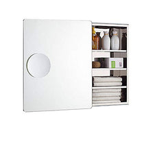 Bathroom mirror cabinet Moderno E Minimalista Armadietto da Bagno Specchio in Acciaio Inox - Scatola da Parete con Specchio
